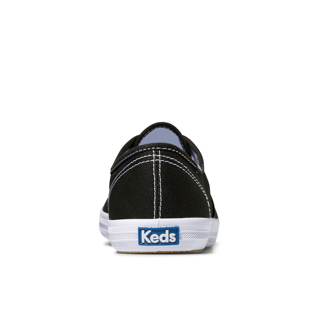 Women's Champion Canvas Lace-up Sneakers Black | Lightweight Casual Style