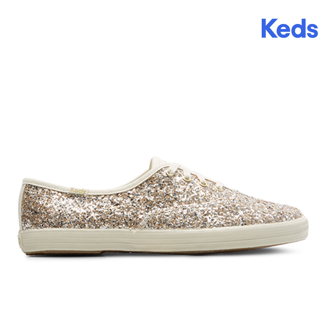Women's Champion Glitter Celebration Sneaker Gold | Modern Casual Style