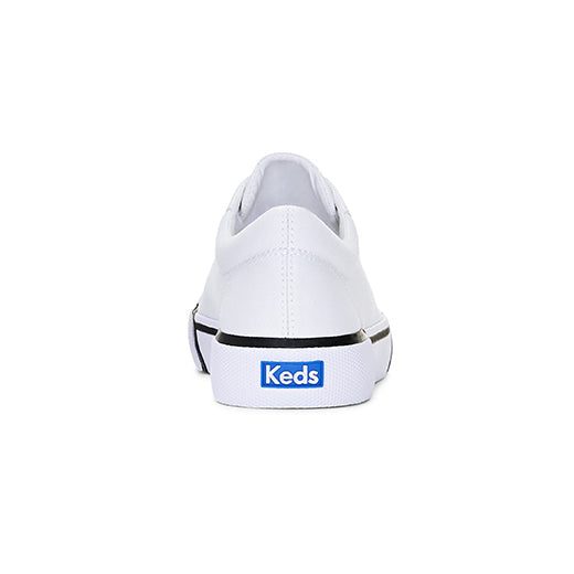 Women's Jump Kick Canvas Bumper Foxing Sneaker White