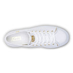 Women's Triple Up Canvas Piping White/Gold