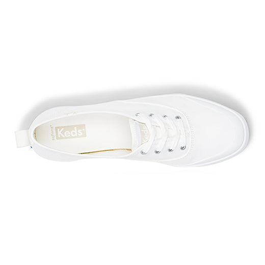 Women's Champion Toe Cap Canvas  Sneaker White | Lightweight Casual Style