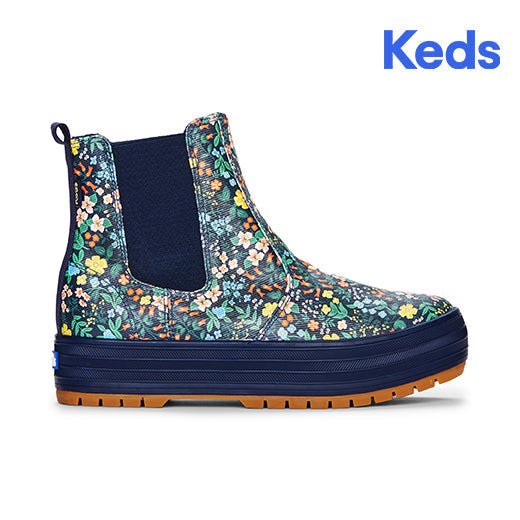 Women's The Platform Chelsea Lug RPC Boot Mayfair Navy