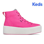 Women's Platform Skyler Hi Canvas Sneaker Fuchsia