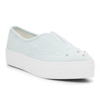 Keds Womens' Point Slip Textile Denim