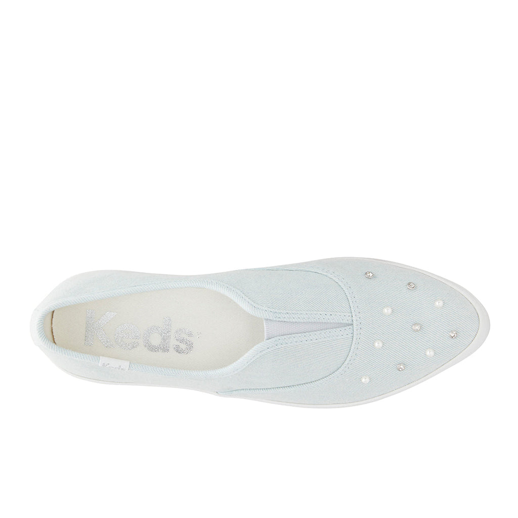 Keds Womens' Point Slip Textile Denim