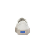 Women's Jump Kick Canvas Tone Off Foxing Sneaker Snow White