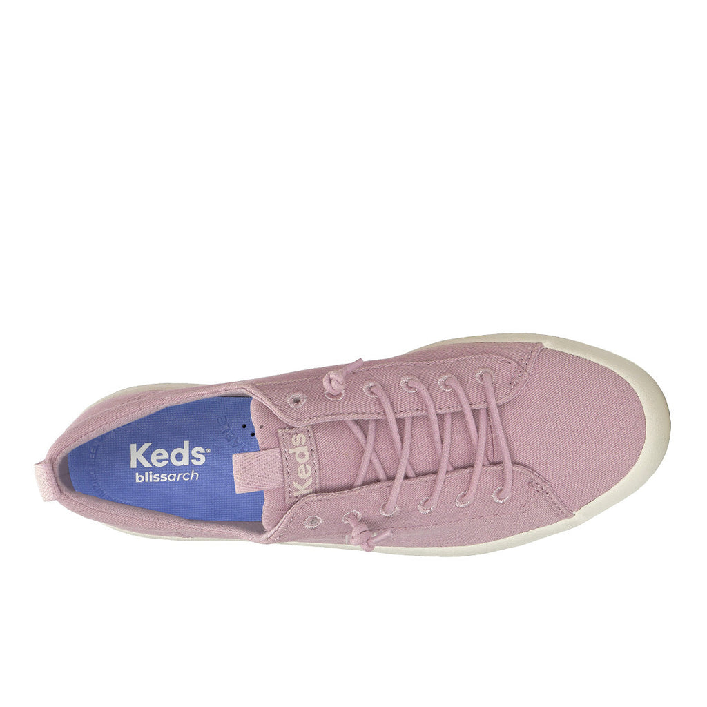 Keds Kickback Washed Twill Mauve