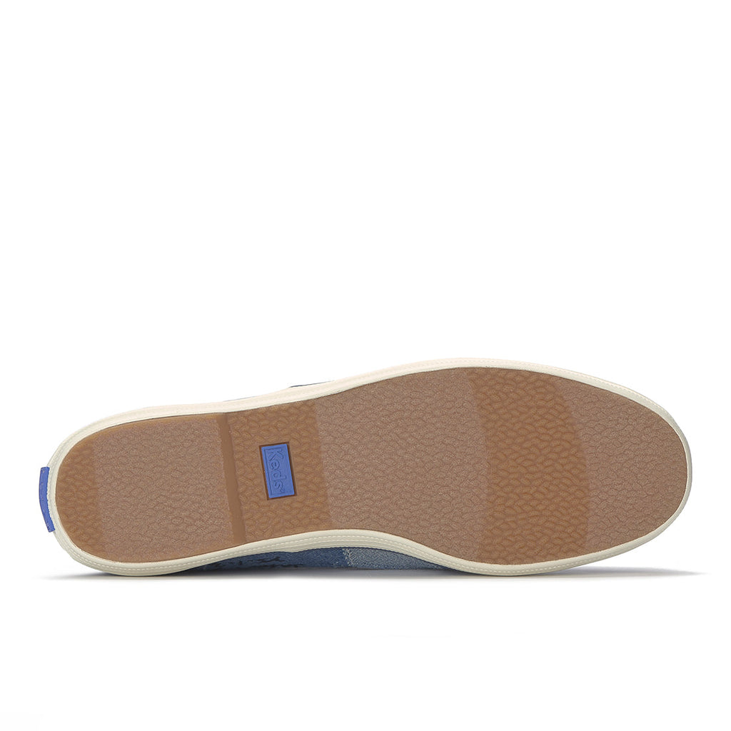 Keds Champion Denim Patchwork Charm Sneaker Blue Denim