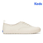 Women's Keds Champion Toe Cap Coated Canvas Parchment Sneaker