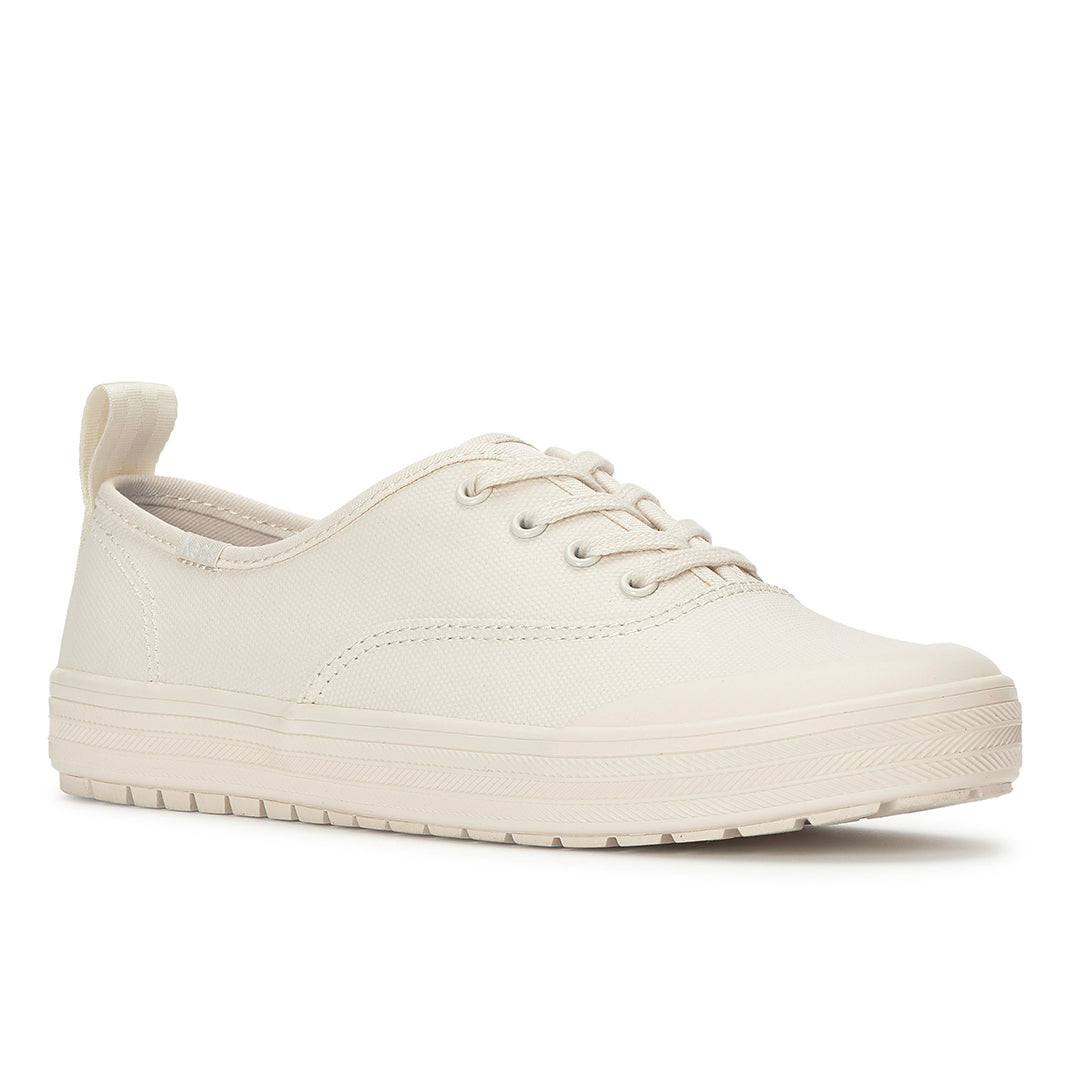 Women's Keds Champion Toe Cap Coated Canvas Parchment Sneaker