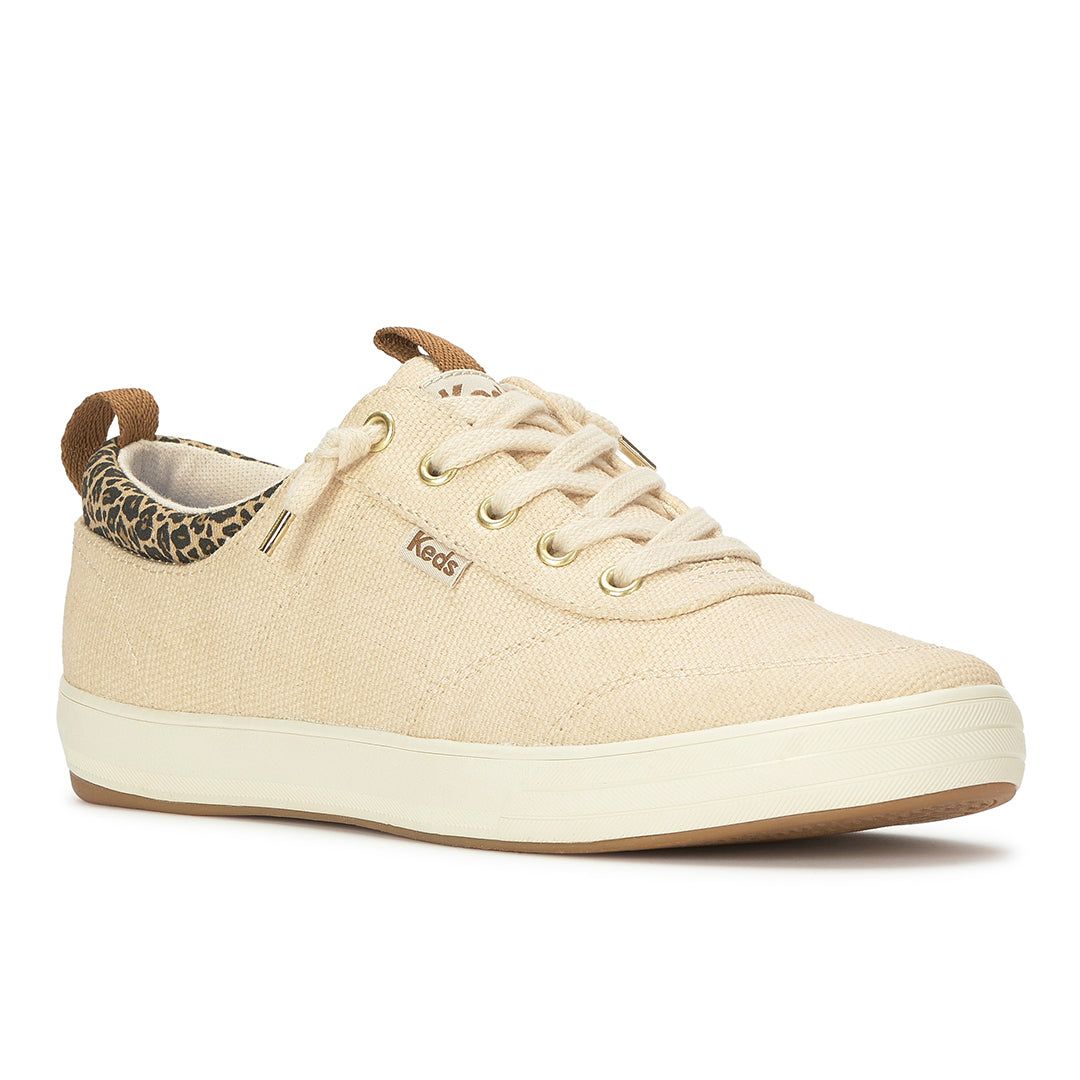 Women's Center III Slip On Chalky Canvas Parchment Sneaker | Easy-On Comfort Style