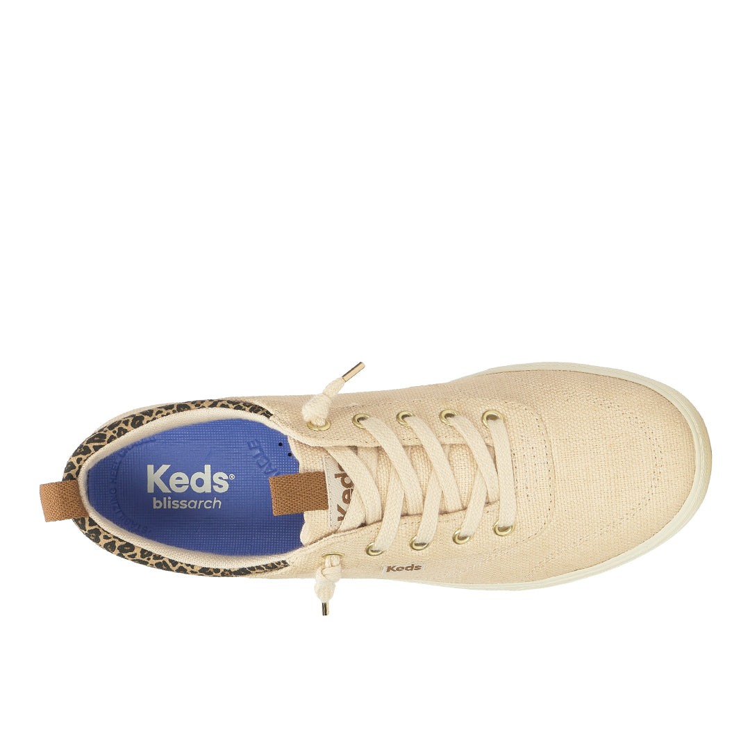 Women's Center III Slip On Chalky Canvas Parchment Sneaker | Easy-On Comfort Style