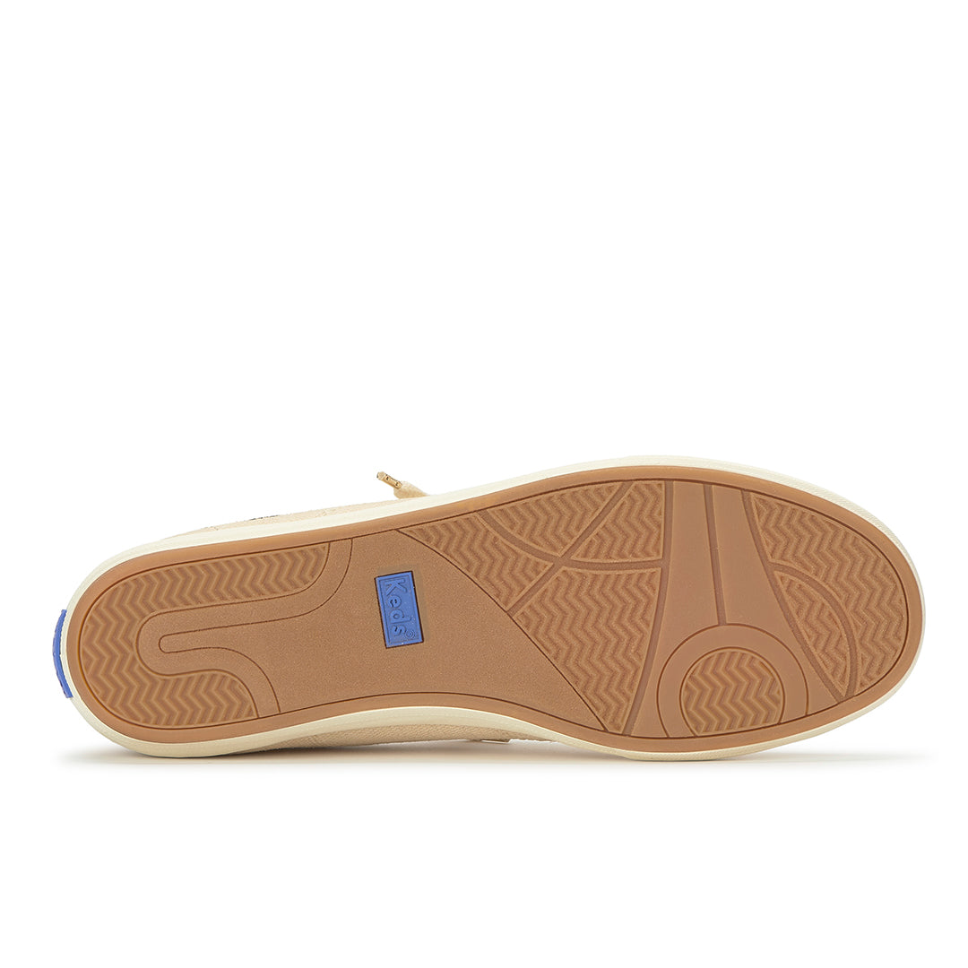 Women's Center III Slip On Chalky Canvas Parchment Sneaker | Easy-On Comfort Style