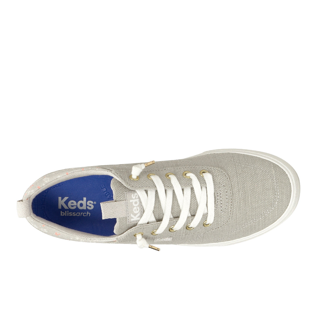 Women's Center III Slip On Chalky Canvas Grey Sneaker | Easy-On Comfort Style