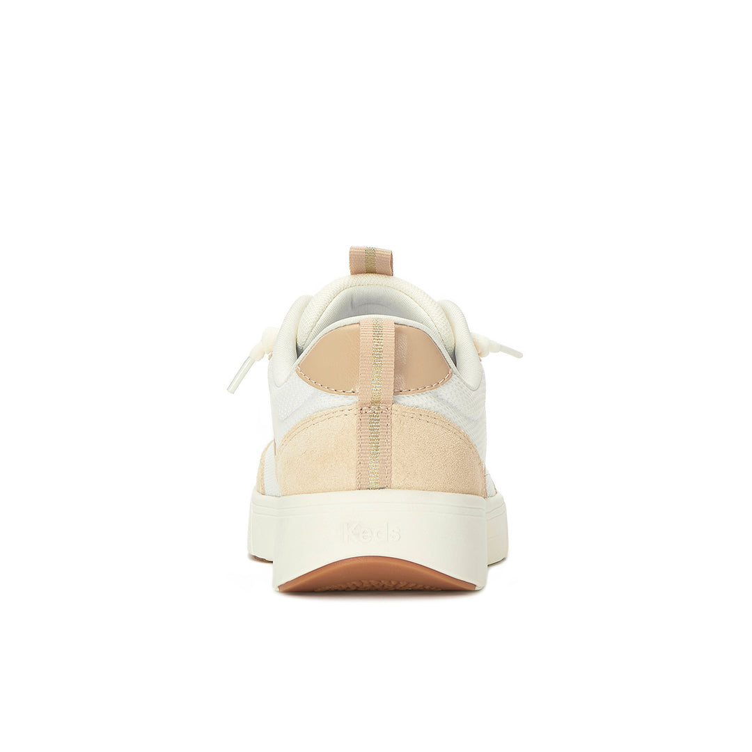 Women's Blisswalk Ubal Mesh/Suede/Leather Egret/Cuban Sand Sneaker | Premium Casual Style