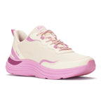 Women's Blissmove Lace Mesh/Leather Egret/Lilac/Dark Violet Sneaker