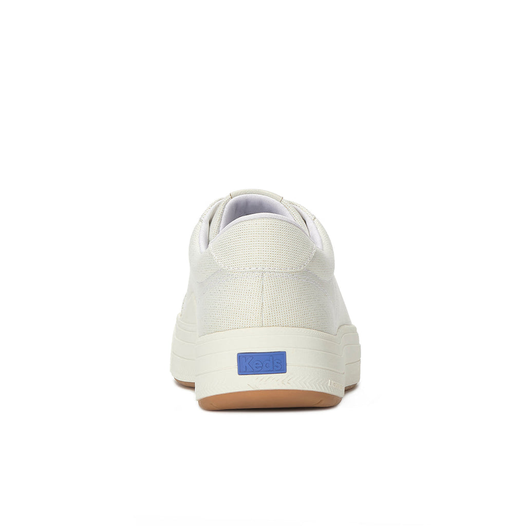 Women's Park Lurex Textile White/Gold Sneaker
