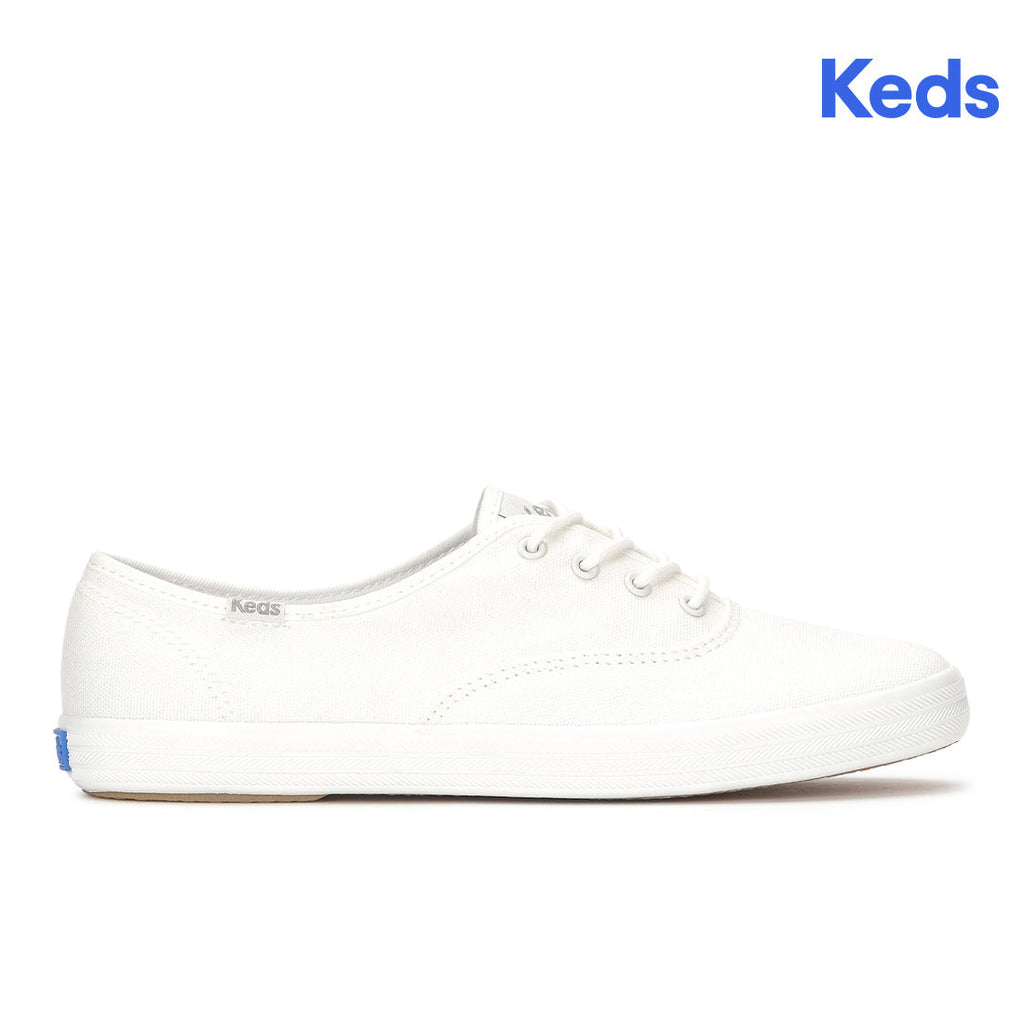 Womens Champion Canvas Water Resistant Snow White Sneakers