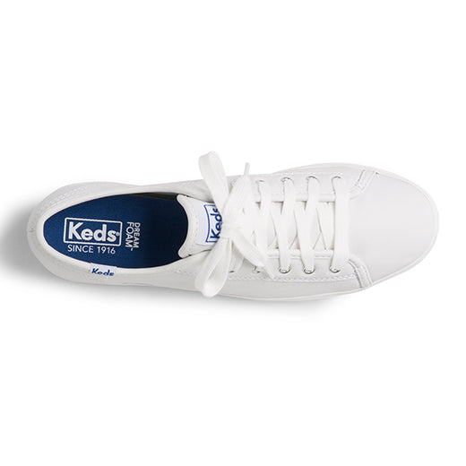 Women's Triple Kick Leather White