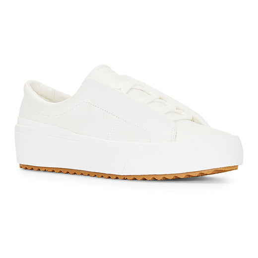 Women's Remi Leather Snow White