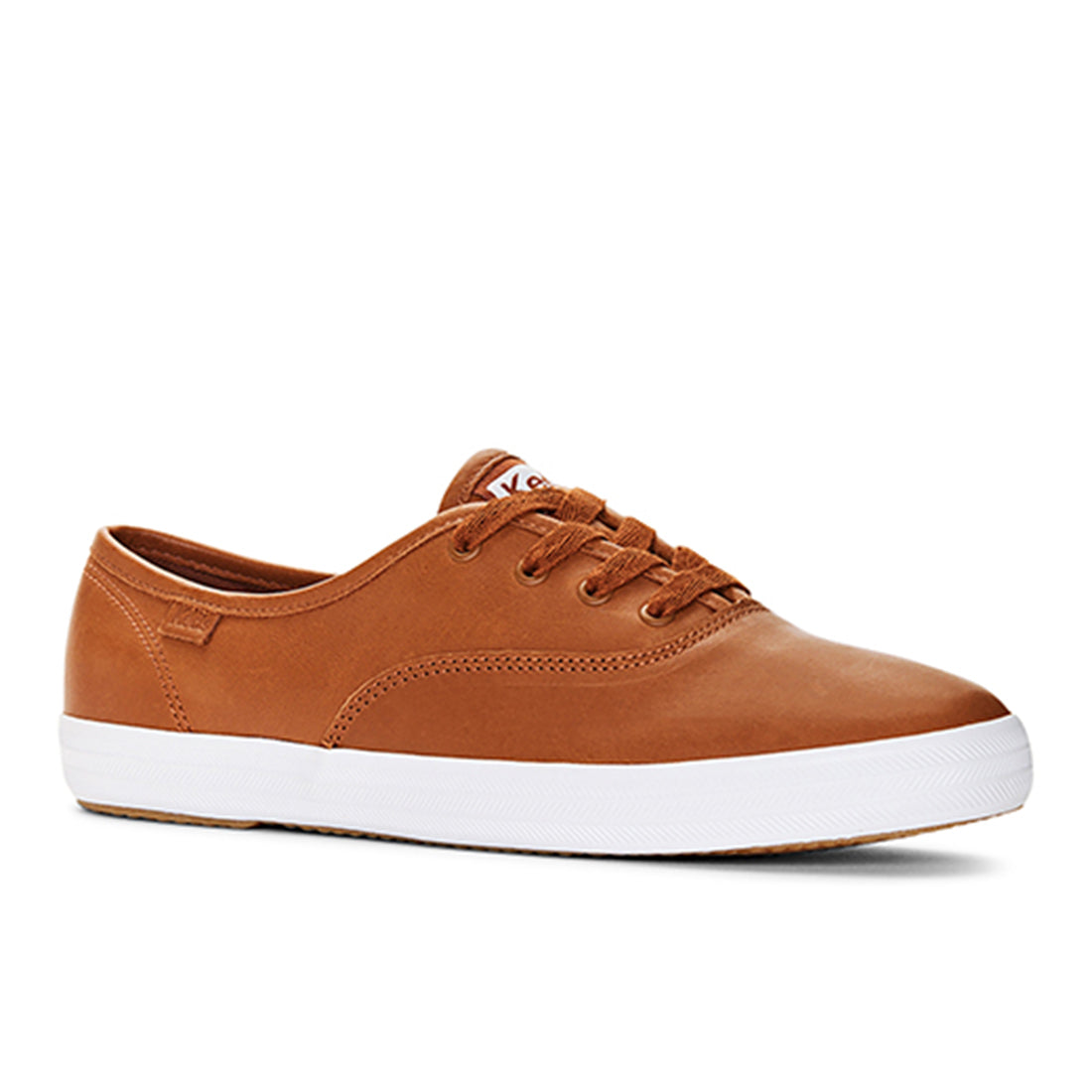 Women's Champion Premium Leather Sneaker Cognac | Premium Casual Style