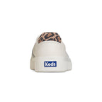 Women's Pursuit Slip Leather Leo Sneaker White