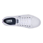 Women's Jump Kick Duo Leather Webbing Sneaker White