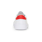 Women's Ace Leather Sneaker White / Red
