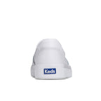 Keds Womens' Pursuit Slip Leather White