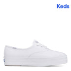 Women's Point Leather Sneaker White