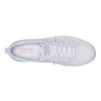 Women's Kickback Leather Pop Foxing SMU Sneaker White/Blush