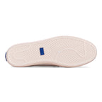 Women's Kickback Leather Pop Foxing SMU Sneaker White/Blush