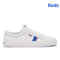 Women's Jump Kick Leather Toe Cap White/Red/Blue