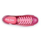 Women's Barbie Triple Up Metallic Leather Sneaker Pink