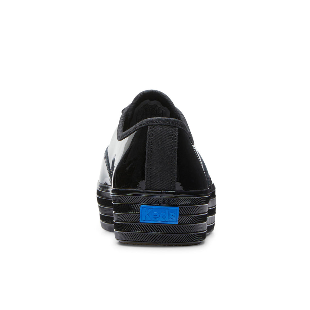 Keds Womens' Point Patent Leather Black
