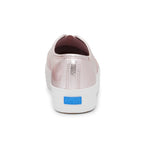 Keds Womens' Point Slip Metallic Leather Rose Gold
