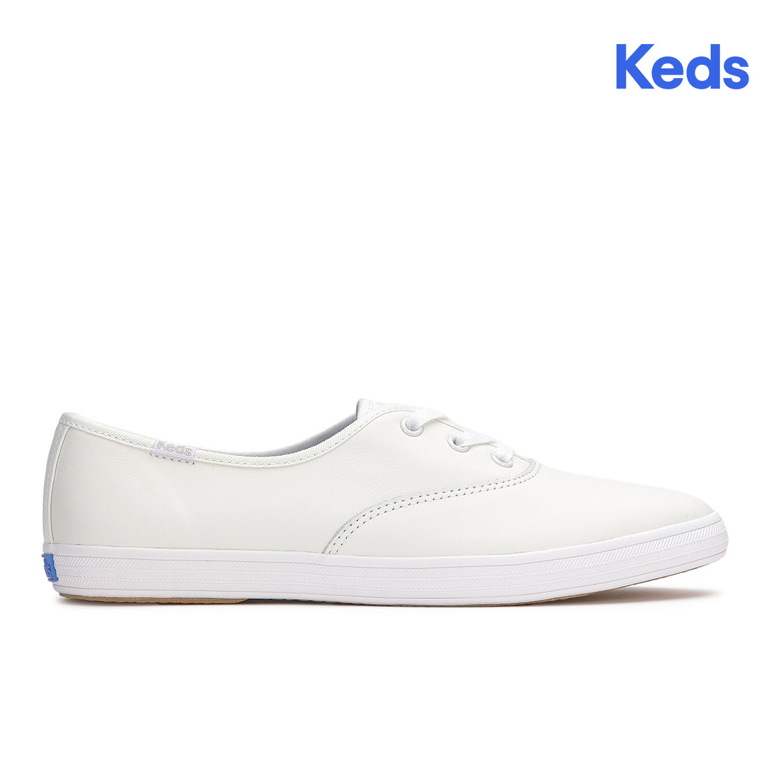 Womens Champion Point Low Leather Sneaker White