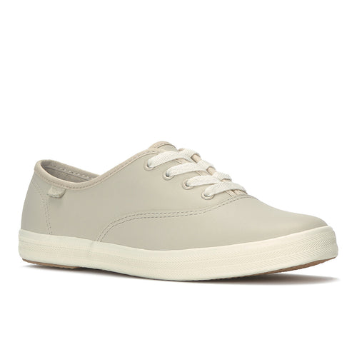 Keds Champion Leather Sneaker Oatmeal | Premium Casual Style
