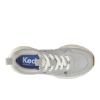 Keds Cross City Trainer Leather/Mesh Grey/Silver