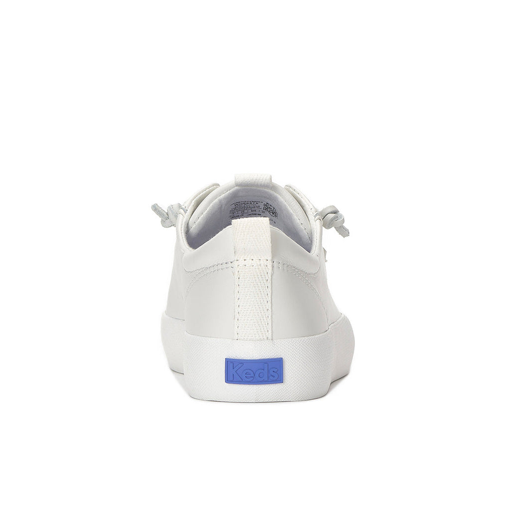 Keds Kickback Premium Leather Snow White