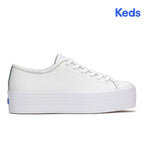 Women's Triple Up Leather Iridescent Binding White/Iridescent