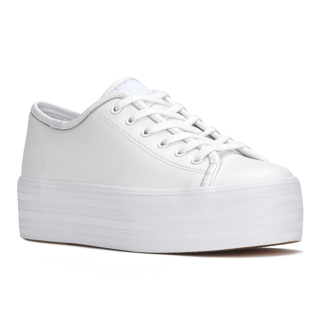 Women's Triple Up Leather Iridescent Binding White/Iridescent