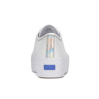 Women's Triple Up Leather Iridescent Binding White/Iridescent