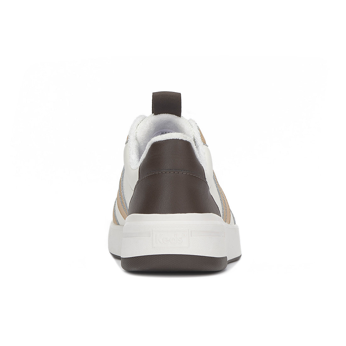 Keds The Court II Leather Snow White/Latte/Coffee