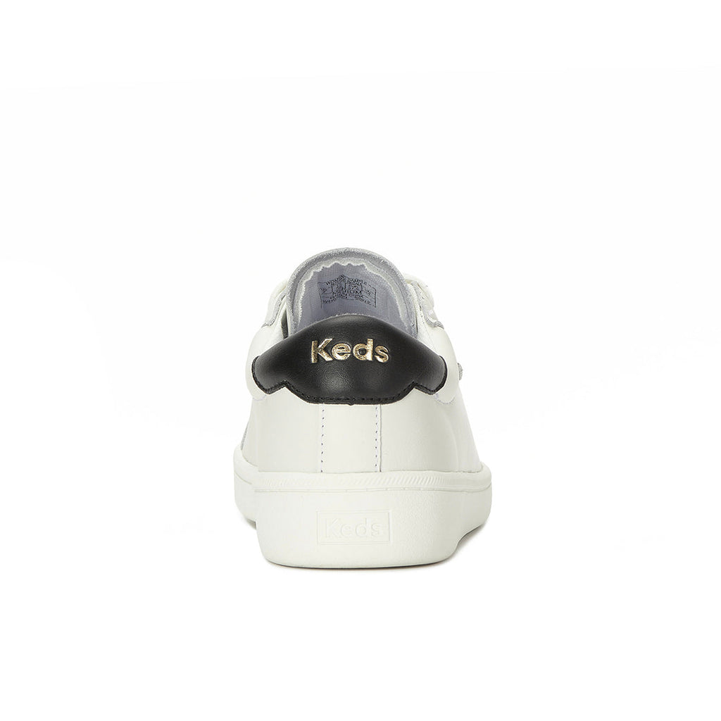 Women's Ace II Leather White/Black Sneaker