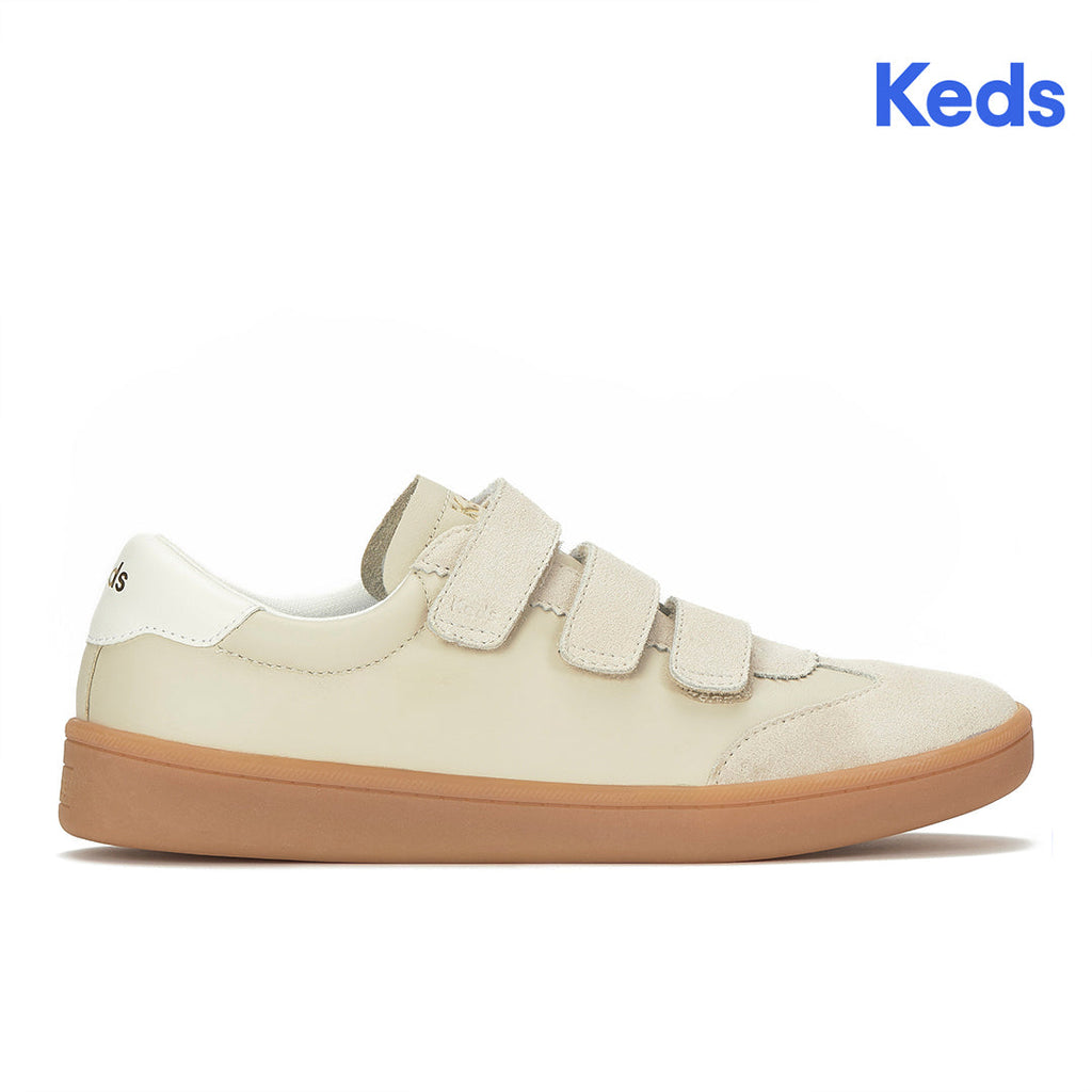 Women's Ace II V Leather/Suede Translucent Midsole Oatmeal/Snow White Sneaker