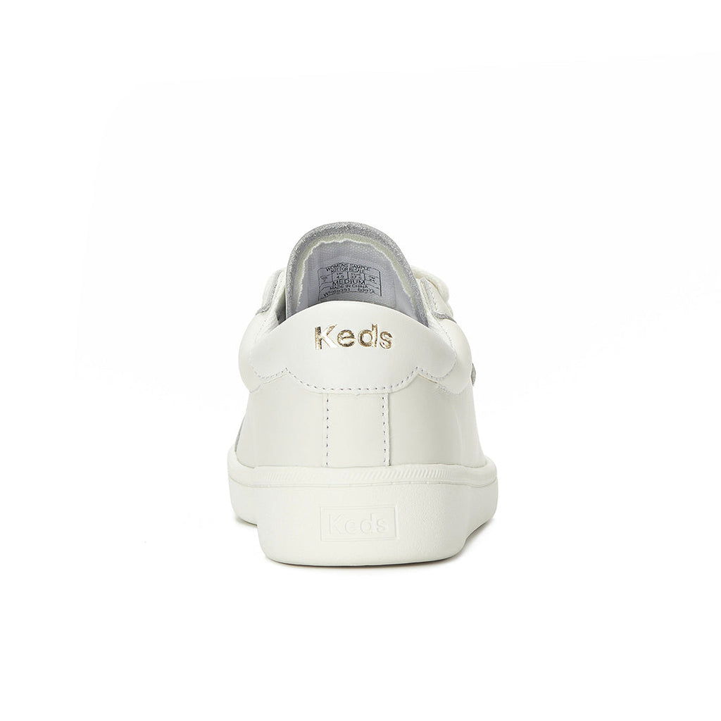 Women's Ace II Leather White Sneaker