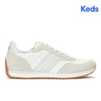 Women's Rena Nylon/Suede Snow White/Gold Sneaker
