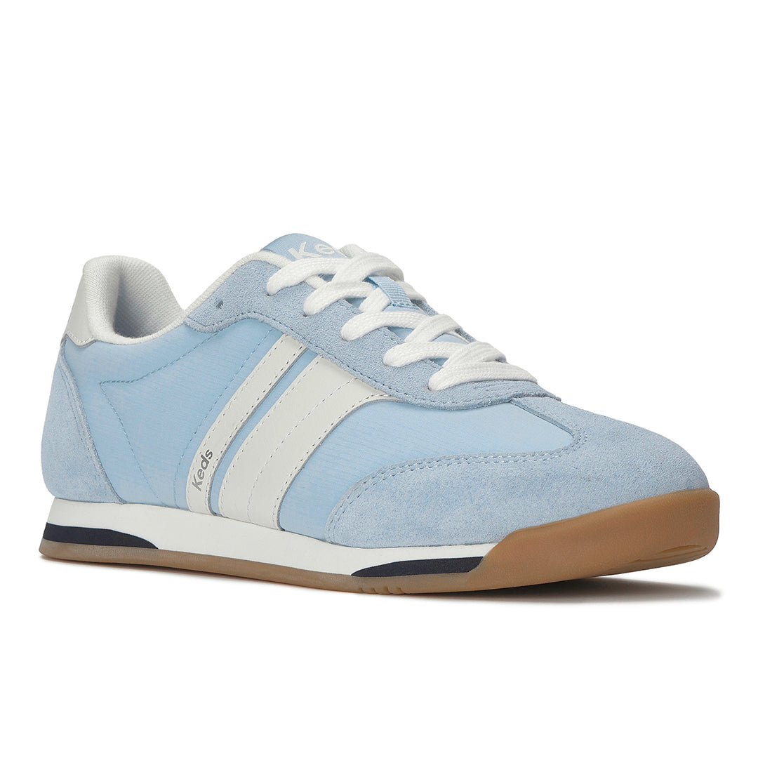 Women's Revival Nylon/Suede/Leather Light Blue/Snow White Sneaker