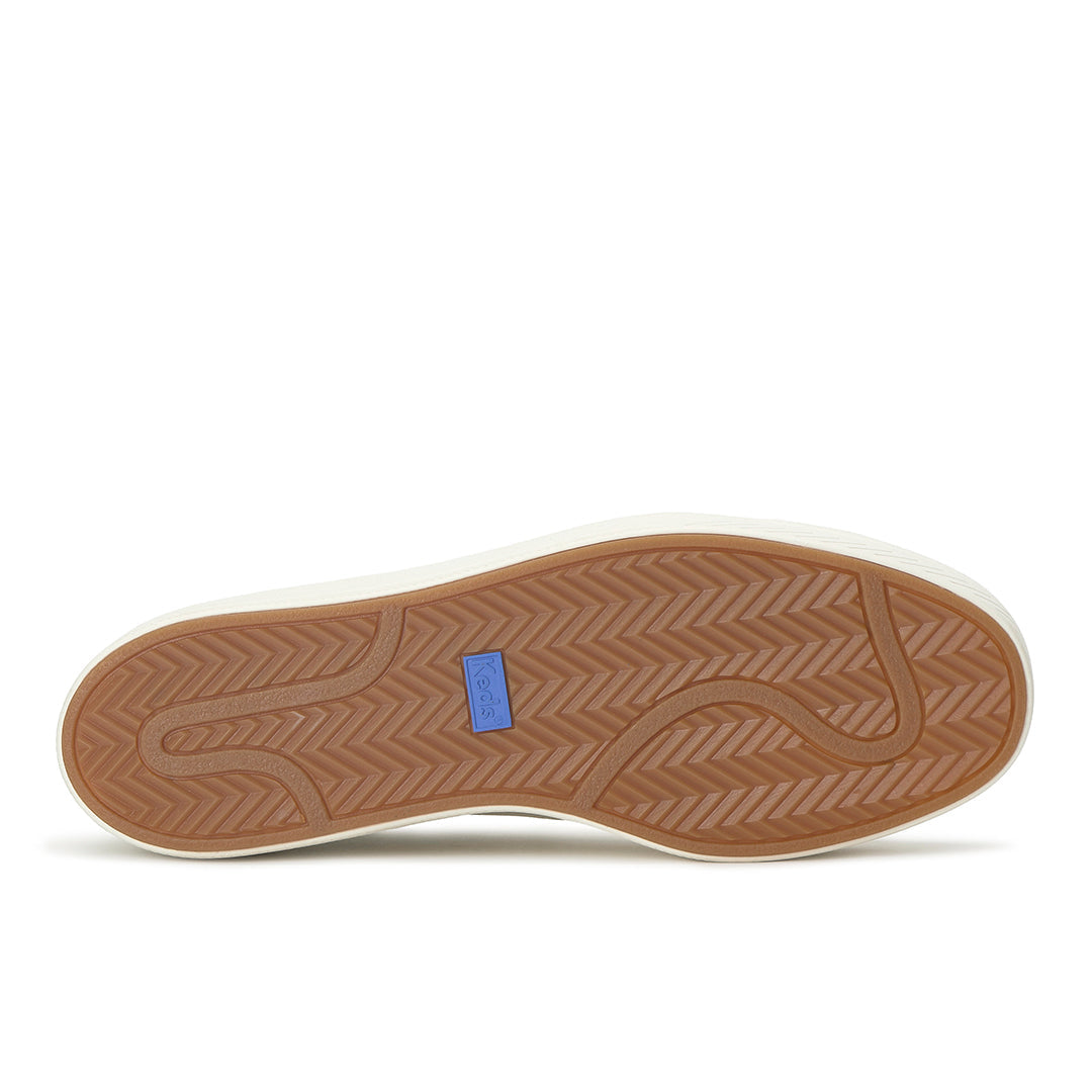 Women's Skyler Slip On Leather Snow White Sneaker